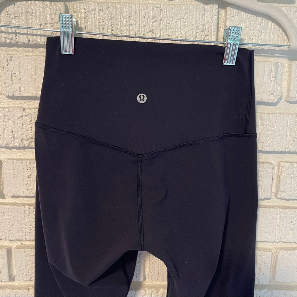 lululemon Align Cropped Leggings Navy